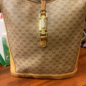 Authentic vintage Gucci bucket bag